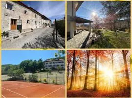 PRIVATE VILLA - TENNISCOURT in the moutains 19 GUESTS Cairo Montenotte VILLAITALY EU