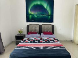 3 airconditioned bedroom in Muar Town, lejlighed i Muar