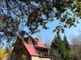 Izdebka na Podchybiu: Izdebnik şehrinde bir otoparklı otel
