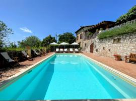 Spoleto Splash Casetta - a dream cottageslps 45 Wifidishwasher, hotel with parking in Strettura