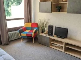 Appartement 2 pièces au pied des pistes avec balcon et casier à skis - FR-1-557-101