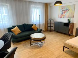 Ruhiges Apartment mit Terrasse im Zentrum St. Pölten โรงแรมใกล้ สถานีรถไฟแซงต์เพิลเต็น ในซังคท์เพิลเทน