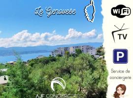 Appart'hotel grande terrasse vue mer, hotel near Campo Dell'Oro Train Station, Ajaccio