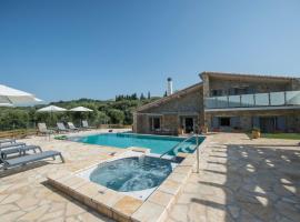 Villa Martha Perithia Corfu, semesterhus i Perítheia