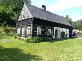Medová chaloupka Jetřichovice České Švýcarsko, vila v Jetřichovicích