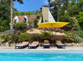 appartement indépendant avec piscine, hotel din Saint-Prix