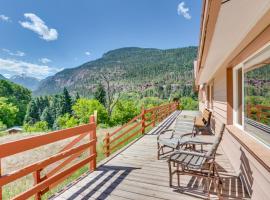 Beautiful Ouray Home with Patio - 3 Mi to Downtown!, heilsulindarhótel í Ouray