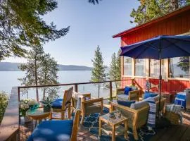 Lakefront Bliss Coeur dAlene Cabin with Dock!