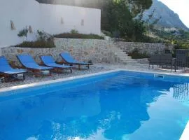 Modern villa in Podgora with heated pool