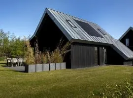 Modern villa with spacious garden, on a holiday park in Friesland