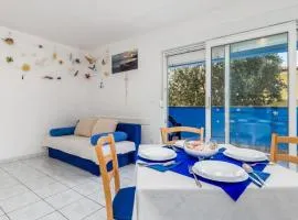 Seaside Apartment in Mandre with Barbecue