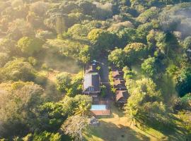 Sunset Lodge, casa rústica em St Lucia