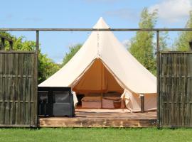 Haramara Tipi, glampingplads i Vester-Skerninge