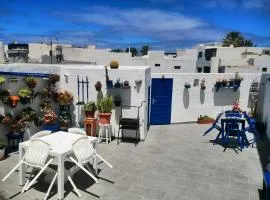 3 bedrooms house at El Golfo Lanzarote 500 m away from the beach with furnished terrace and wifi