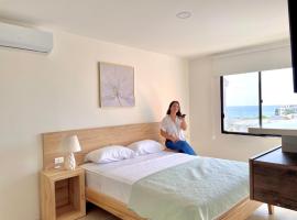 Exclusivo y amplio departamento, alojamiento en la playa en Manta