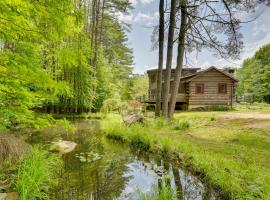 A-Frame Log Home w/ Game Room Near Lake George!, Hotel in Bolton
