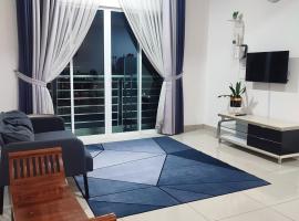 KAF Homestay for Musliim only with Pool, 3 Bedroom, Smartkey concept, Kids Trampoline, Game console, WIFI, Durioo, hotel near Sunway Carnival Mall, Perai