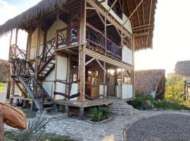 Playa Cataro Boutique Ecolodge A, chalet di Palomino