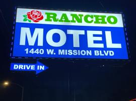 Rancho Motel - Ontario Airport, hotel in Ontario