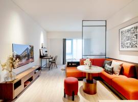 base-Beijing Wangfujing Serviced Apartment, hotel em Pequim