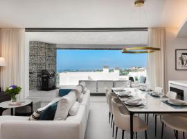 Real de La Quinta Quercus Serenity Luxury Seaview Apartment Marbella, íbúð í Benahavís