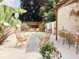 Maison Hortense 4 étoiles piscine chauffée et sauna