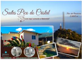 Suites Pico do Cristal, hotell i Caparaó Velho