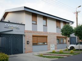 Szíriusz Apartmanház、ジュラのアパートメント