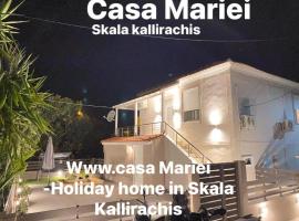 Casa Mariei, semesterhus i Skala Kallirachis