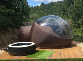 Les bulles du Gourg, hotel con parking en Lassouts