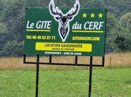 Legiteducerf 3 étoiles, vacation rental in Sengouagnet