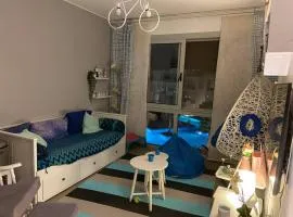 Gouna Pool view with rooftop living & BBQ grill