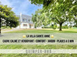LA VILLA STE ANNE - Wifi - Plages et bourg de Plonevez à 2 min, počitniška hiška v mestu Plonévez-Porzay