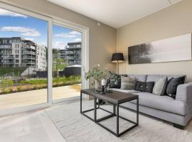 New Build Luxury Apartment OSLO, hótel í Lorenskog