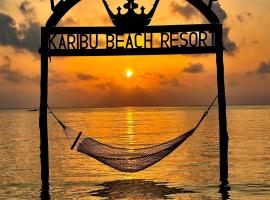Karibu Beach Resort, hotel in Pongwe