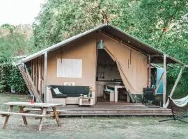 Glamping Holten luxe safaritent 1