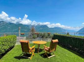 La Gioiosa apartment with garden terrace, renta vacacional en Civenna