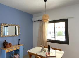 Shades of blue apartment.