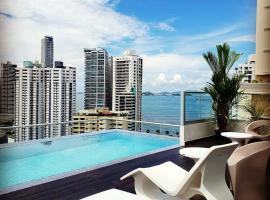 Impressive City View Apartment Marbella - PH Quartier Marbella, hotel en Panamá