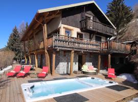 Chalet le Chantelevent for 24 Guests - Slope Views, Pool & Jacuzzi, אתר סקי בוארס