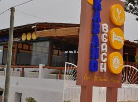 KABANO BEACH AUBERGE CAFE RESTAURANT, hótel í Moulay Bousselham