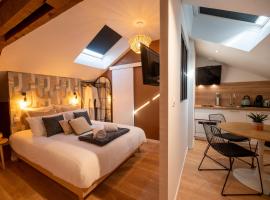 Appart-hôtel de standing avec jacuzzi privatisable en option, hotel with hot tubs in Périgueux