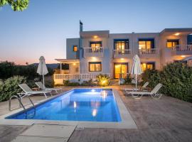 RITA MARE seafront villas heated Pools, hotel v destinaci Gennadi