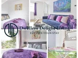 Purple Velvet - 2 Bed Home Spacious - Basildon Essex Upto 5 Guests, Free Wifi , Free Parking