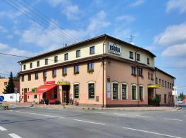 Hotel Isora, hotell med parkering i Ostrava