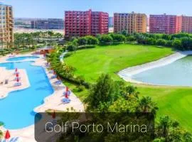 Golf Porto Marina El Alamein - North Cost شاليه فندقي في بورتو جولف مارينا العلمين الجديدة - الساحل الشمالي