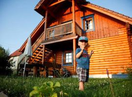 Ferienwohnung im Blockhaus Rosenkranz, casa per le vacanze a Rathmannsdorf