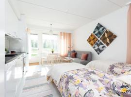 Cosy studio apartment + free private parking, apartment in Kangasala