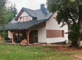 Ranczo Bosikowo, cabaña o casa de campo en Kłyżówka