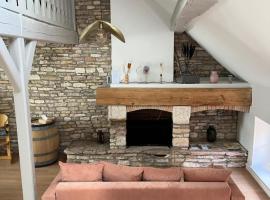 Les clos de Givry - Clos Théodore - Appartement 88m2 climatisé avec sauna et petite terrasse, hotel di Givry